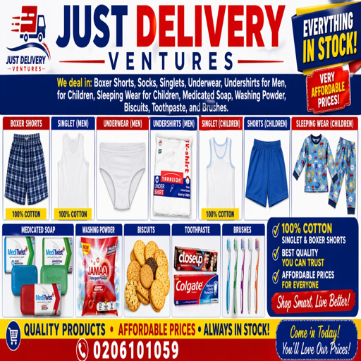 Just deliver venture banner 1