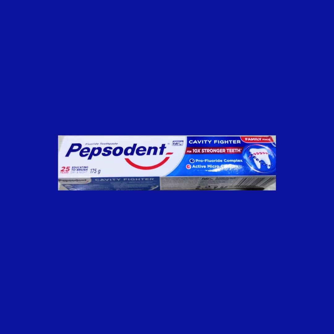Pepsodent toothpaste